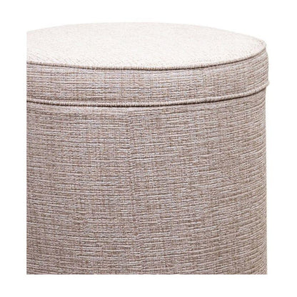 Leg Up Leather With Storage Swivel Ottoman - LOOMLAN - Olivia + Quinn - Ottomans