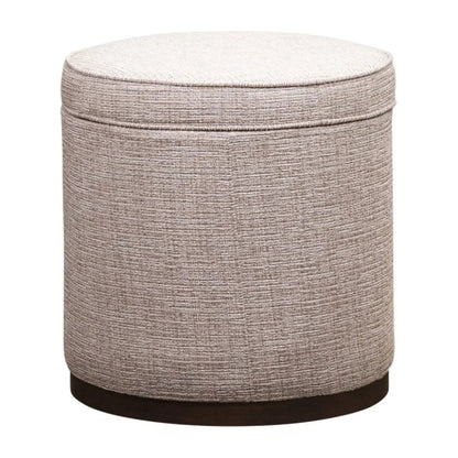 Leg Up Leather With Storage Swivel Ottoman - LOOMLAN - Olivia + Quinn - Ottomans