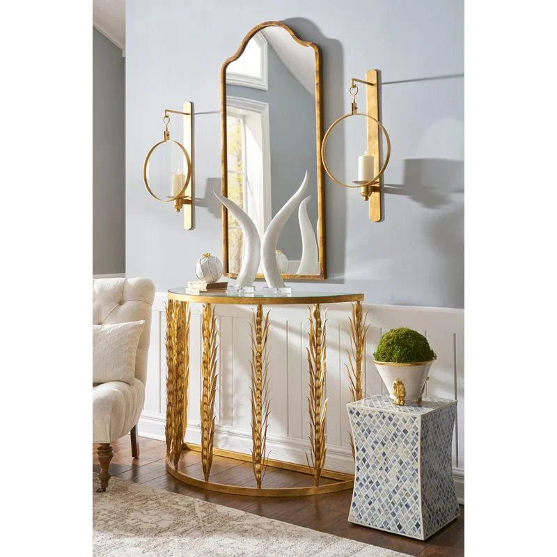 Leggit Lacquered Iron Base Wall Sconce - LOOMLAN - Chelsea House - Wall Sconces