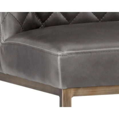 Leighland Leather Classic Barstool - LOOMLAN - SUNPAN - Bar Stools