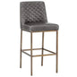 Leighland Leather Classic Barstool - LOOMLAN - SUNPAN - Bar Stools