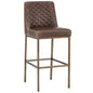 Leighland Leather Classic Barstool - LOOMLAN - SUNPAN - Bar Stools