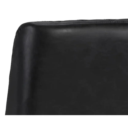 Leighland Leather Armless Dining Chair 2PC - LOOMLAN - SUNPAN - Dining Chairs