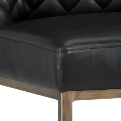 Leighland Leather Barstool - LOOMLAN - SUNPAN - Bar Stools