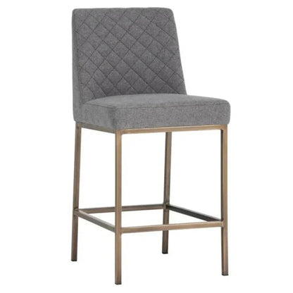 Leighland Leather Classic Counter Stool - LOOMLAN - SUNPAN - Counter Stools