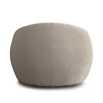 Lena Fawn Fabric Swivel Accent Chair - LOOMLAN - Diamond Sofa - Club Chairs