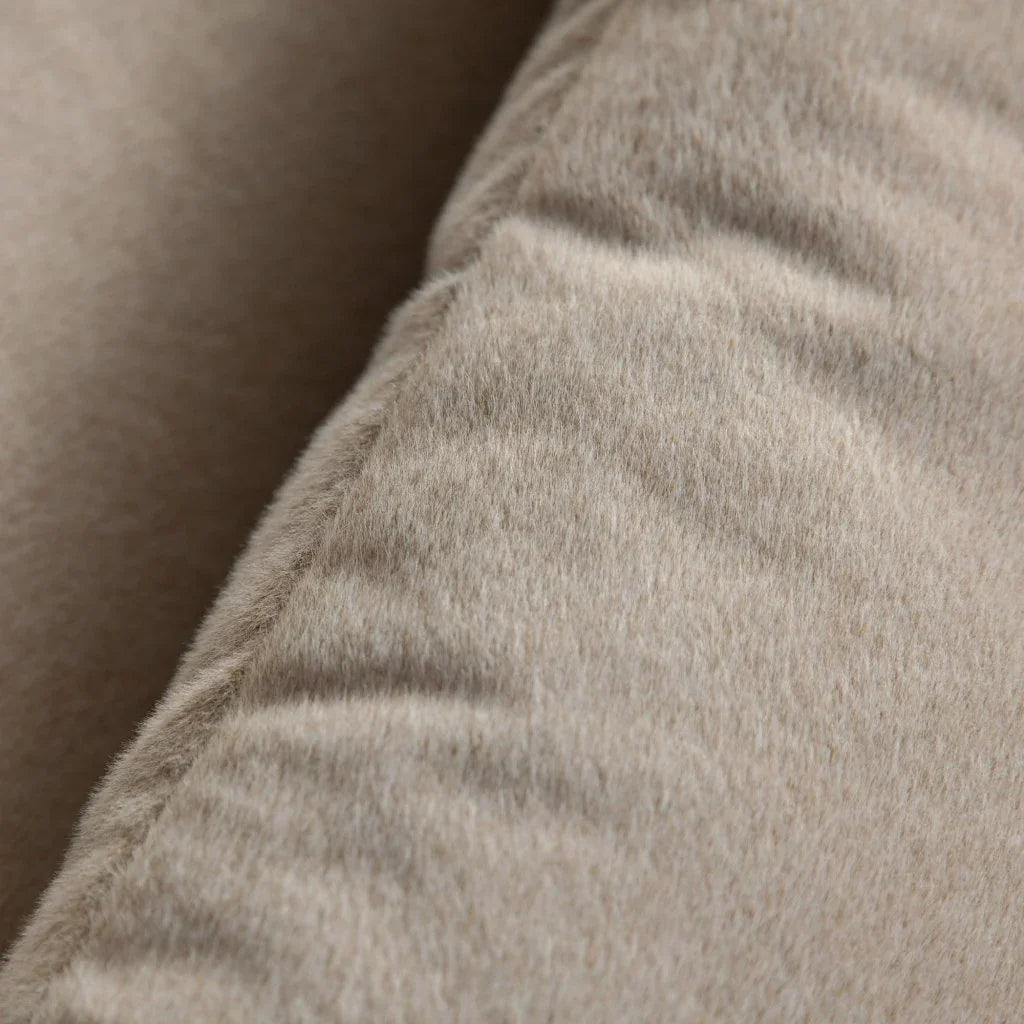 Lena Fawn Fabric Swivel Accent Chair - LOOMLAN - Diamond Sofa - Club Chairs