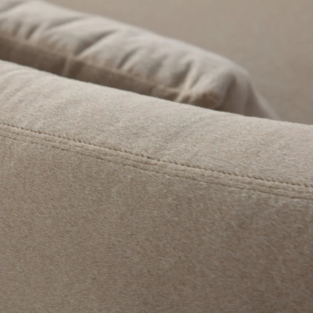 Lena Fawn Faux Alpaca Fabric Sectional-Modular Sofas-Diamond Sofa-LOOMLAN