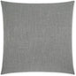 Lena Grey Beach Solid Grey Large Throw Pillow Insert - LOOMLAN - D.V. Kap - Throw Pillows