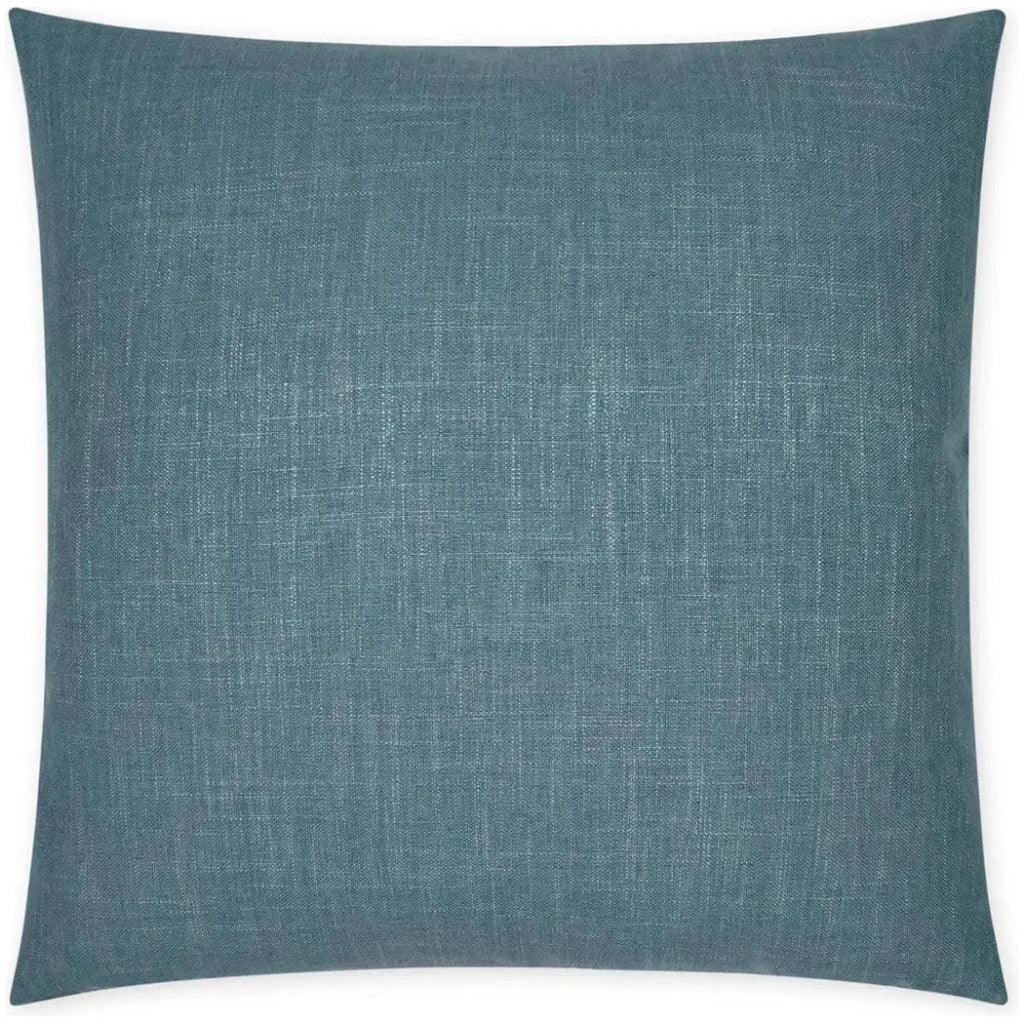 Lena Lapis Beach Solid Blue Large Throw Pillow Insert - LOOMLAN - D.V. Kap - Throw Pillows