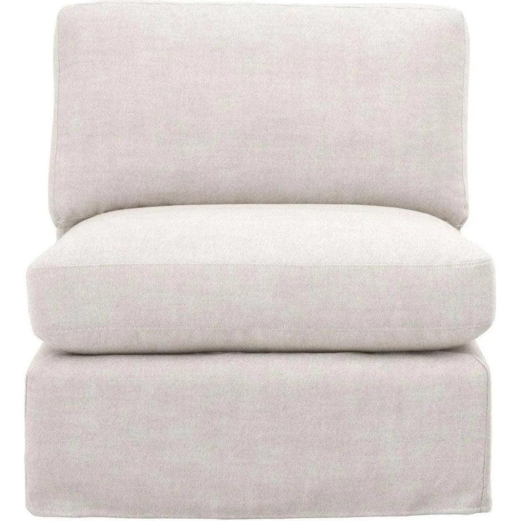 Lena Modular Slipcover 1-Seat Chair Performance-Modular Components-Essentials For Living-LOOMLAN