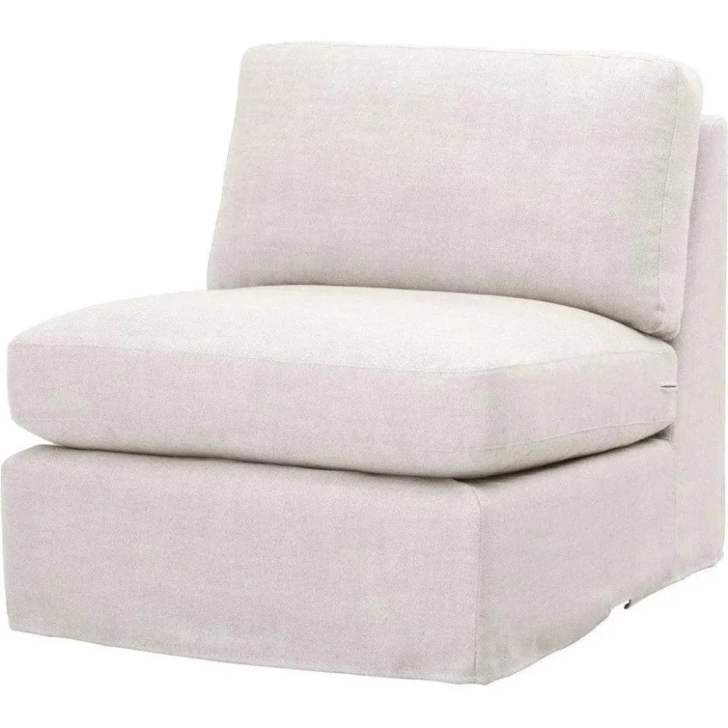 Lena Modular Slipcover 1-Seat Chair Performance-Modular Components-Essentials For Living-LOOMLAN