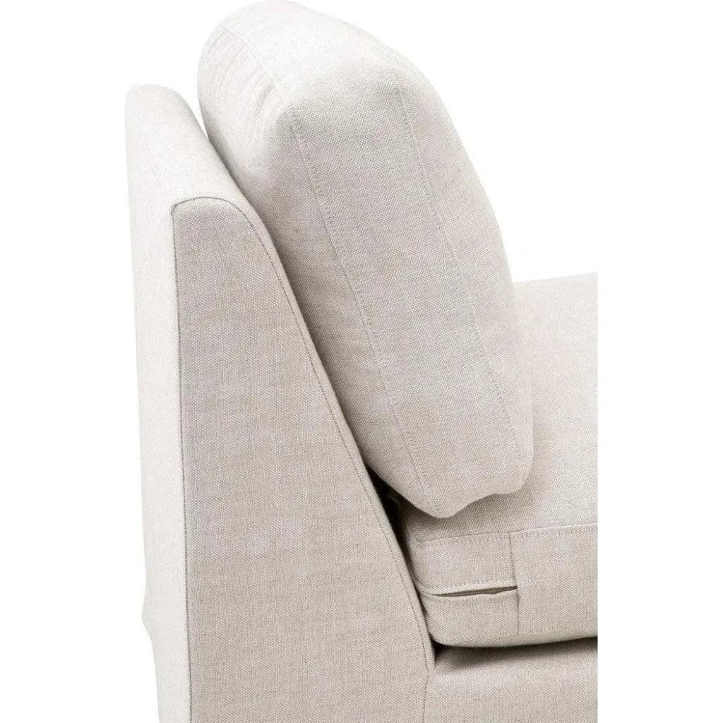 Lena Modular Slipcover 1-Seat Chair Performance-Modular Components-Essentials For Living-LOOMLAN