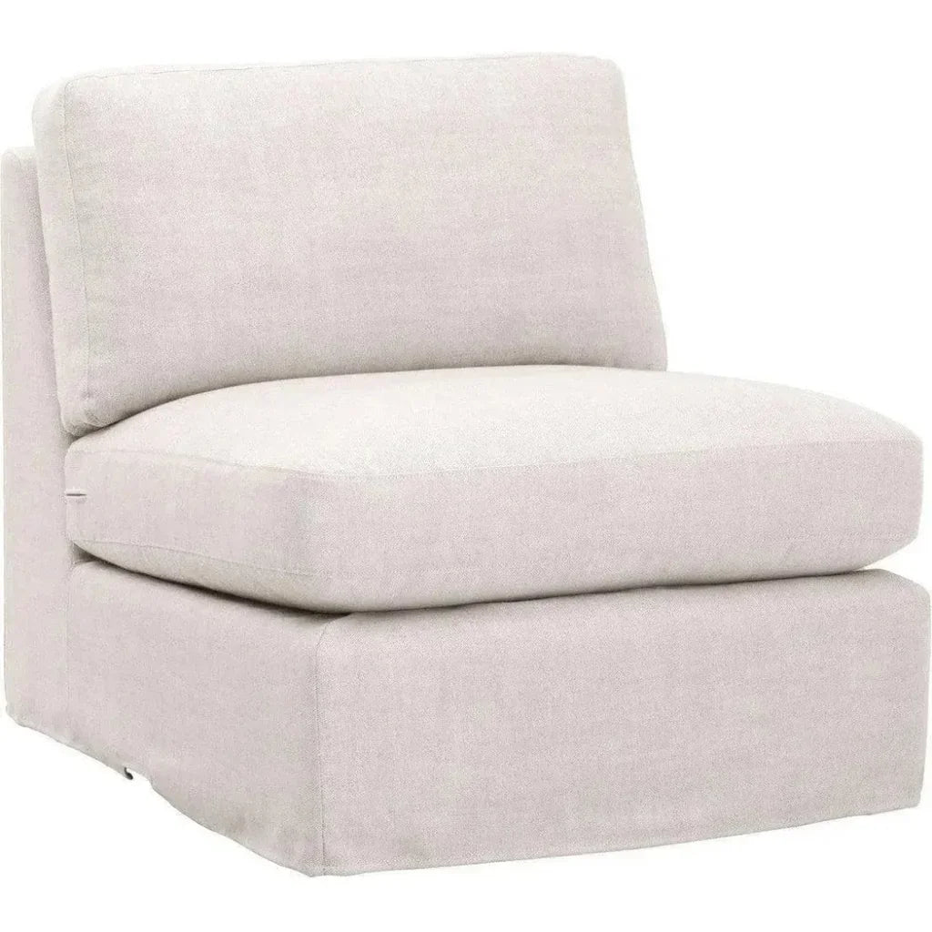 Lena Modular Slipcover 1-Seat Chair Performance-Modular Components-Essentials For Living-LOOMLAN
