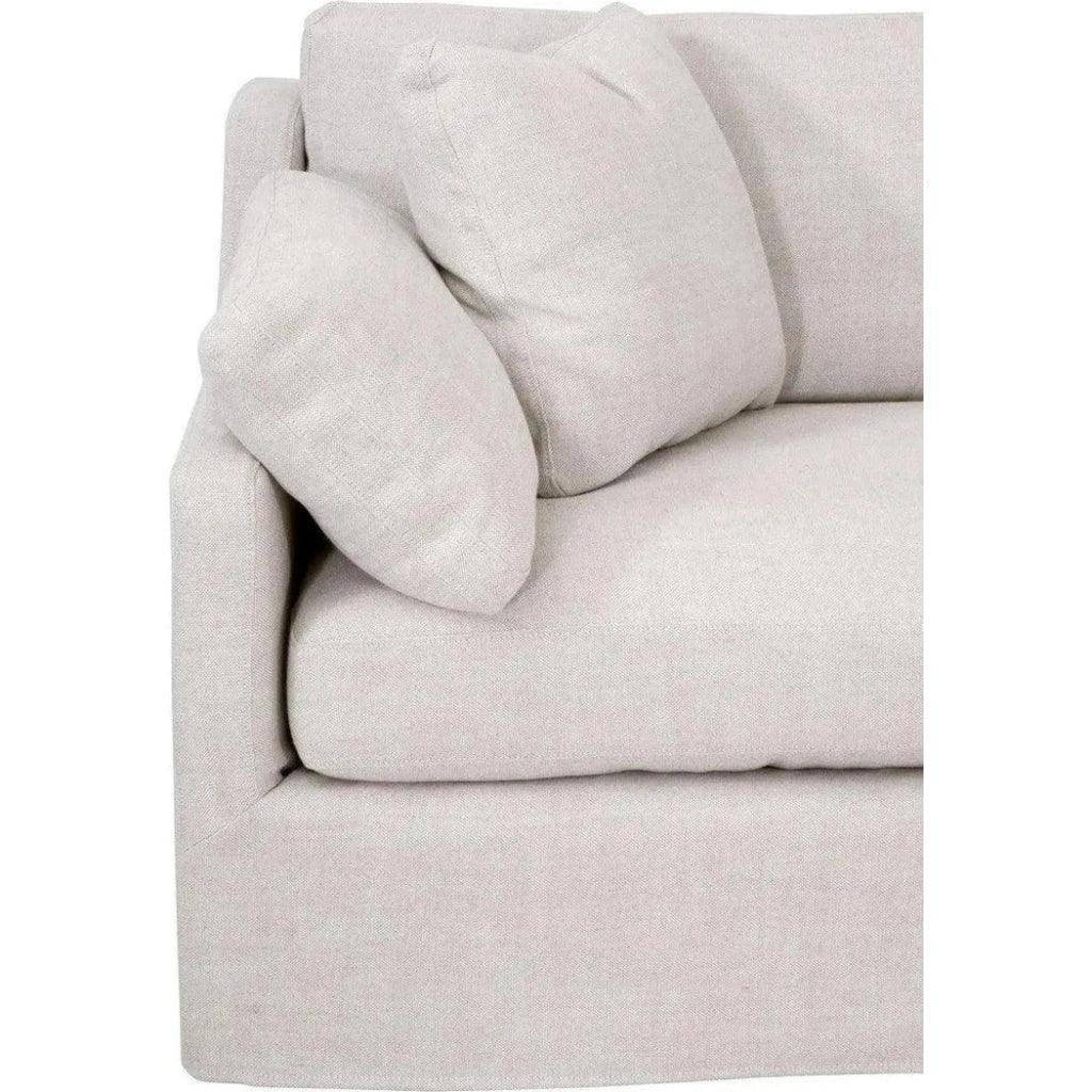 Lena Modular Slipcover 2-Seat Left Sofa Performance-Modular Components-Essentials For Living-LOOMLAN