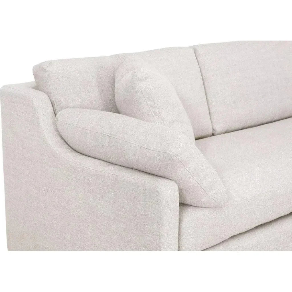 Lena Modular Slipcover 2-Seat Left Sofa Performance-Modular Components-Essentials For Living-LOOMLAN