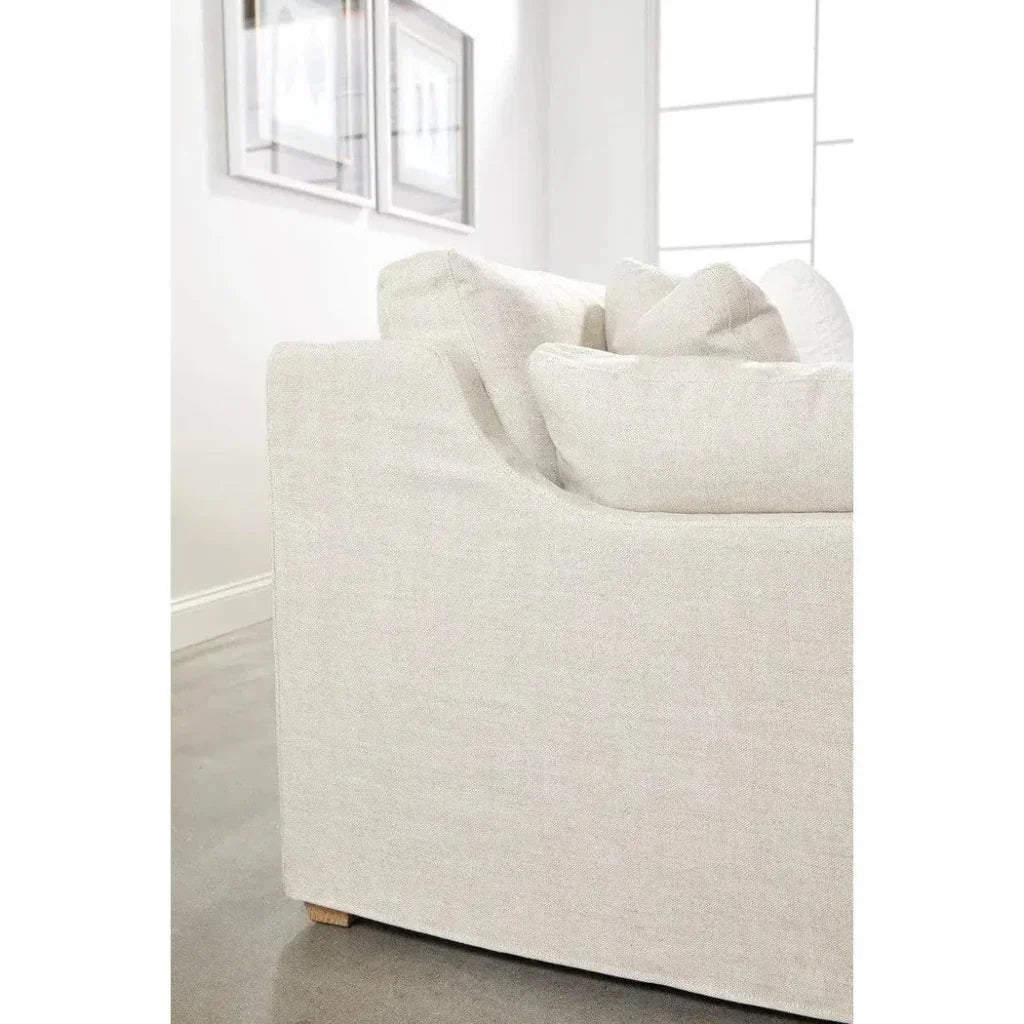 Lena Modular Slipcover 2-Seat Left Sofa Performance-Modular Components-Essentials For Living-LOOMLAN