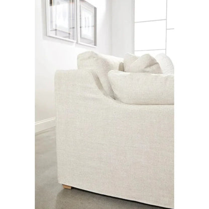 Lena Modular Slipcover 2-Seat Left Sofa Performance-Modular Components-Essentials For Living-LOOMLAN