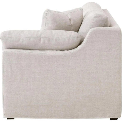 Lena Modular Slipcover 2-Seat Right Sofa-Modular Components-Essentials For Living-LOOMLAN