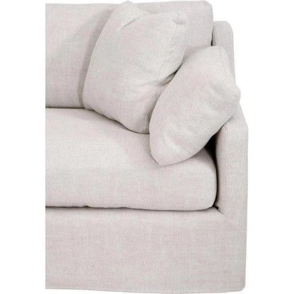 Lena Modular Slipcover 2-Seat Right Sofa-Modular Components-Essentials For Living-LOOMLAN