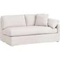 Lena Modular Slipcover 2-Seat Right Sofa-Modular Components-Essentials For Living-LOOMLAN