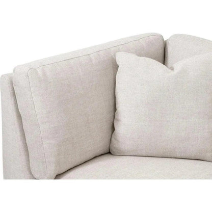 Lena Modular Slipcover Corner Chair Performance-Modular Components-Essentials For Living-LOOMLAN