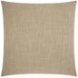 Lena Wheat Solid Taupe Large Throw Pillow Insert - LOOMLAN - D.V. Kap - Throw Pillows