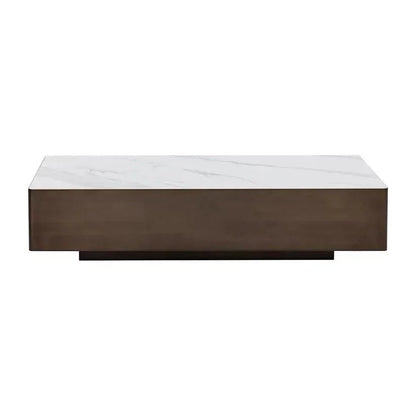 Lenay Coffee Table Marble - Look Top - LOOMLAN - SUNPAN - Coffee Tables