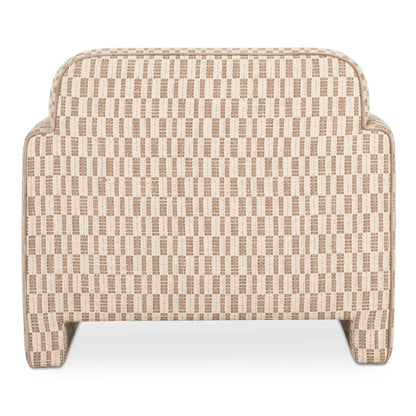 Leo Modern Geometric Design Accent Chair - LOOMLAN - Moe's Home - Club Chairs