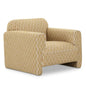 Leo Modern Geometric Design Accent Chair - LOOMLAN - Moe's Home - Club Chairs