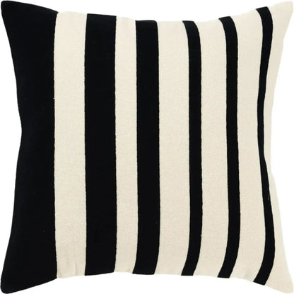 Leo Striped Couch Throw Pillow Covers Down Insert - LOOMLAN - LOOMLAN - Throw Pillows