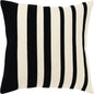 Leo Striped Couch Throw Pillow Covers Down Insert - LOOMLAN - LOOMLAN - Throw Pillows
