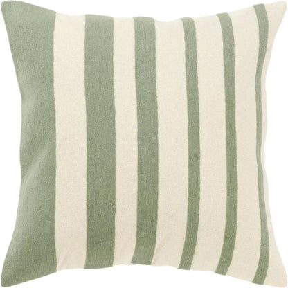 Leo Striped Couch Throw Pillow Covers Down Insert - LOOMLAN - LOOMLAN - Throw Pillows