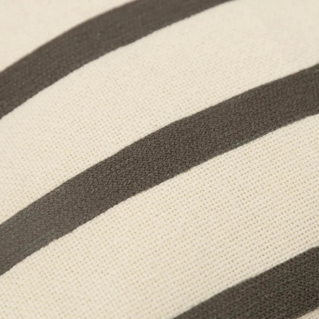 Leo Striped Couch Throw Pillow Covers Down Insert - LOOMLAN - LOOMLAN - Throw Pillows