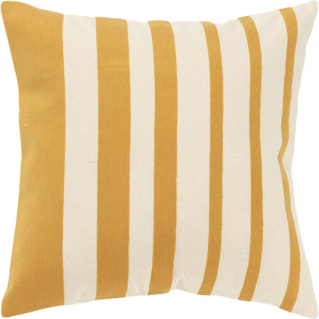 Leo Striped Couch Throw Pillow Covers Down Insert - LOOMLAN - LOOMLAN - Throw Pillows