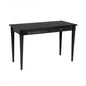 Leonardo Wood Desk-Home Office Desks-Noir-LOOMLAN