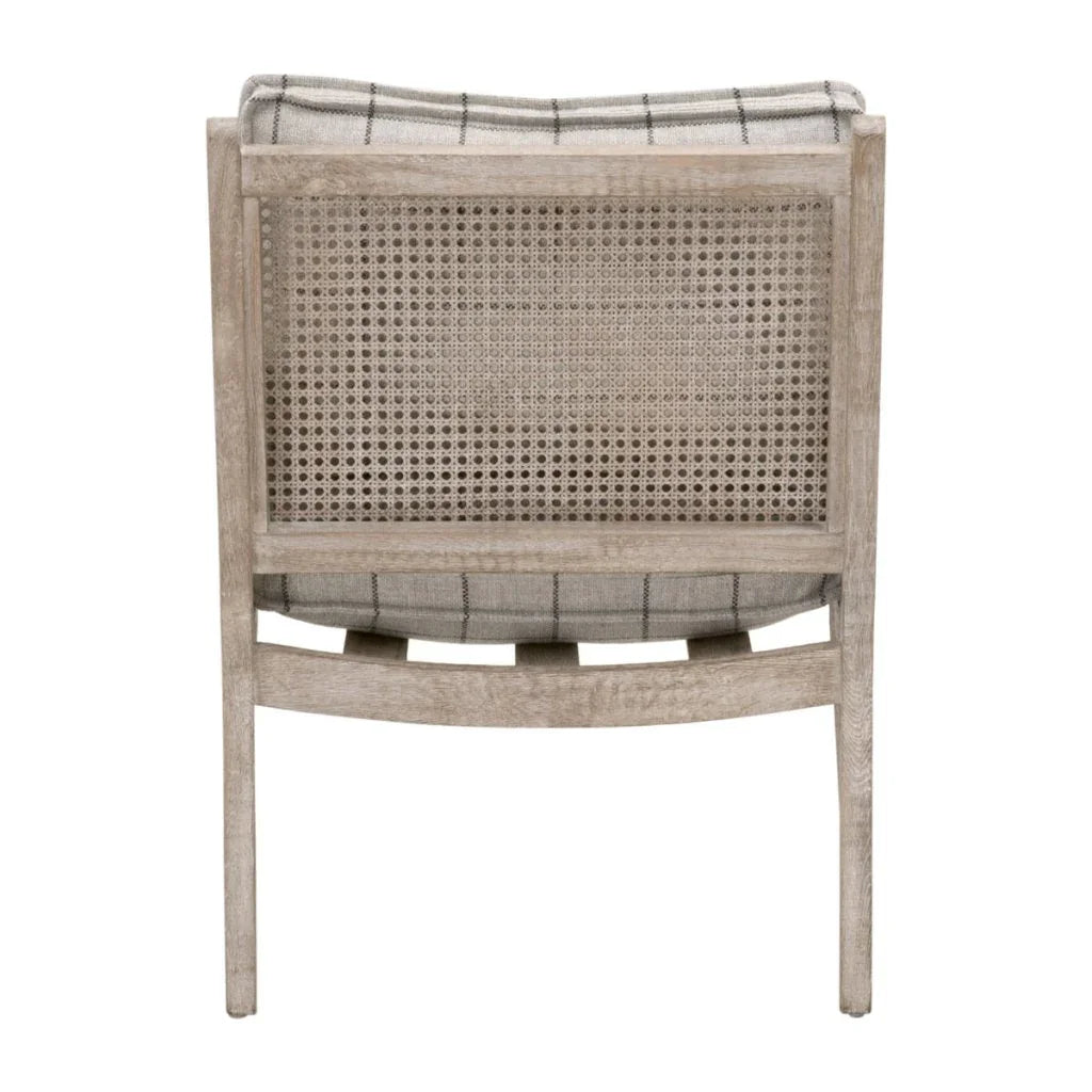 Leone Grey Fabric Club Chair - LOOMLAN - Essentials For Living - Club Chairs