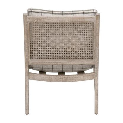 Leone Grey Fabric Club Chair - LOOMLAN - Essentials For Living - Club Chairs