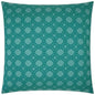 Level Off Peacock Blue Throw Pillow Insert - LOOMLAN - D.V. Kap - Throw Pillows