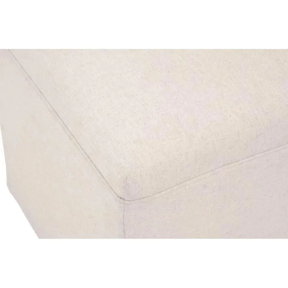 Levi Slipcover Armless Dining Chair 2PC - LOOMLAN - Essentials For Living - Dining Chairs