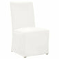 Levi Slipcover Armless Dining Chair 2PC - LOOMLAN - Essentials For Living - Dining Chairs