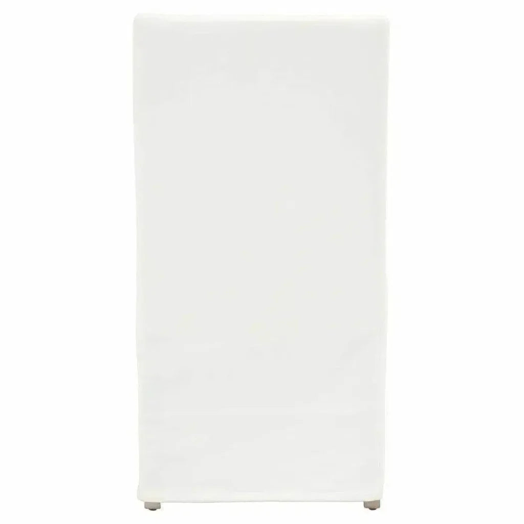 Levi Slipcover Armless Dining Chair 2PC - LOOMLAN - Essentials For Living - Dining Chairs