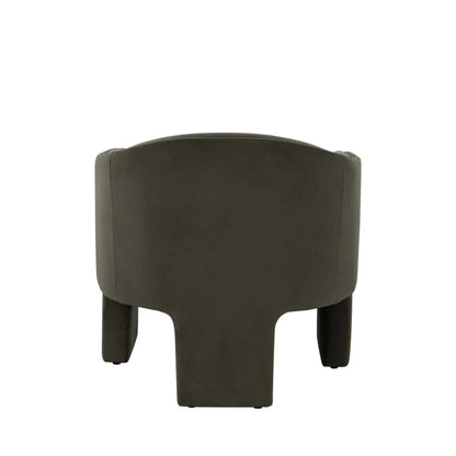 Leyah Performance Velvet Green Accent Chair - LOOMLAN - Diamond Sofa - Club Chairs