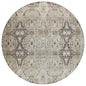 Leyrana Ivory Washable Indoor - Outdoor Rug - LOOMLAN - LOOMLAN Rugs - Outdoor Rugs