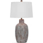 Libby Resin Brown Table Lamp - LOOMLAN - Bassett Mirror - Table Lamps