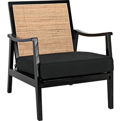 Lichtenstein Chair, Charcoal Black - LOOMLAN - Noir - Accent Chairs