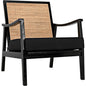 Lichtenstein Chair, Charcoal Black - LOOMLAN - Noir - Accent Chairs