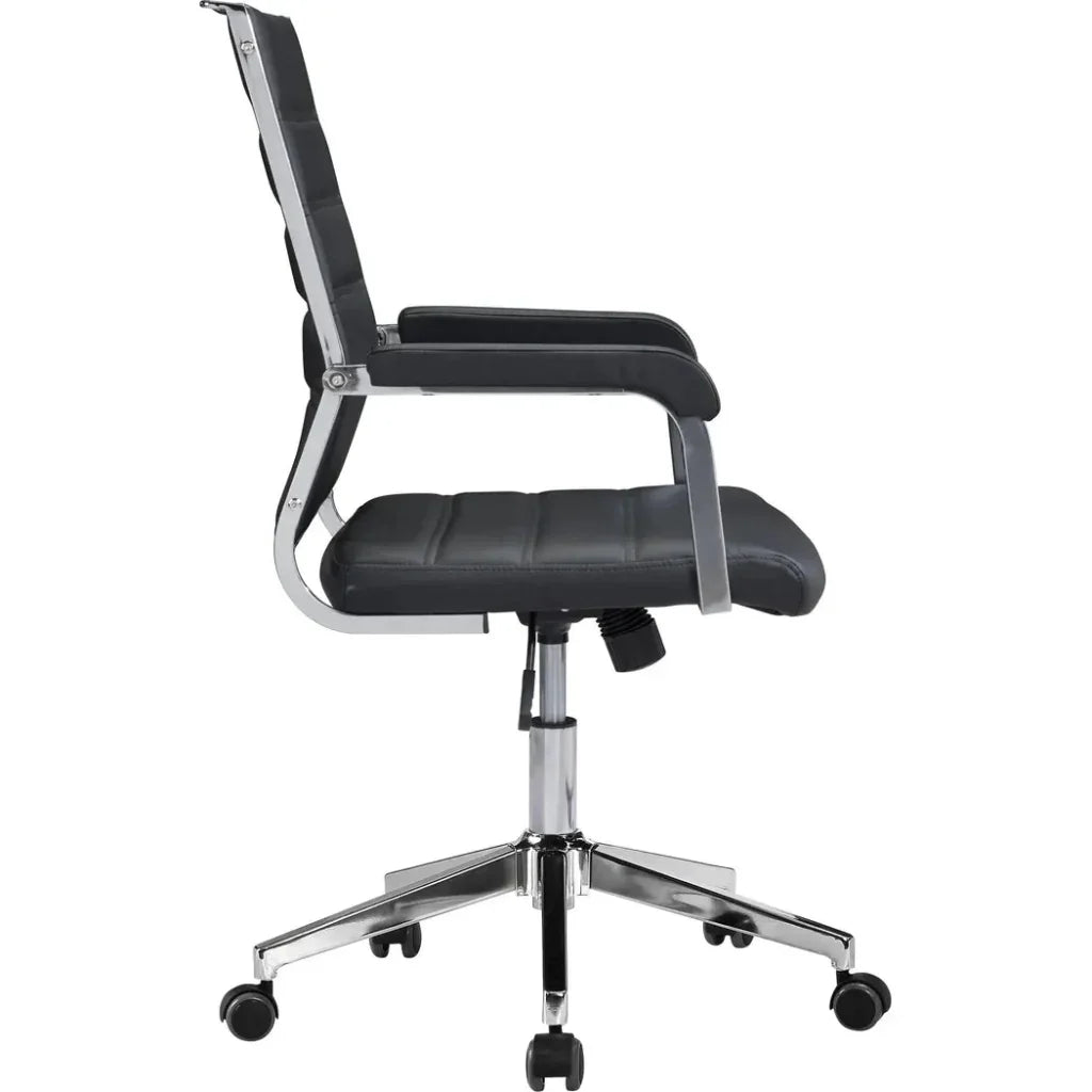 Liderato Office Chair Black-Office Chairs-Zuo Modern-LOOMLAN