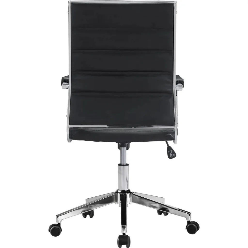 Liderato Office Chair Black-Office Chairs-Zuo Modern-LOOMLAN