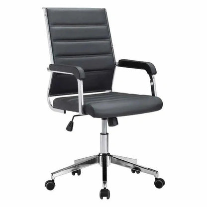 Liderato Office Chair Black-Office Chairs-Zuo Modern-LOOMLAN